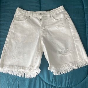 Women Jean Bermuda shorts